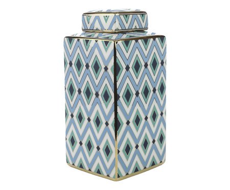 Potiche Decorativo Quadrado Marry Ii | Westwing