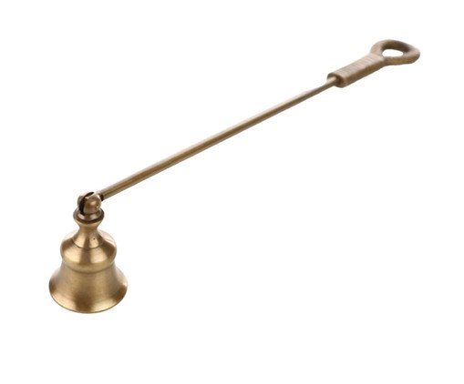 Apagador de Vela Fire Decorativo, gold | WestwingNow