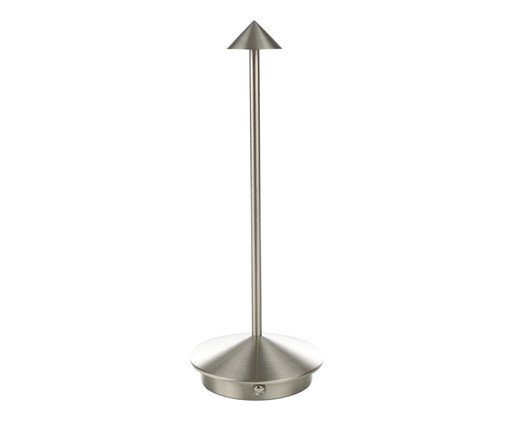 Luminária de Mesa Minimal Prata, silver or metallic | WestwingNow