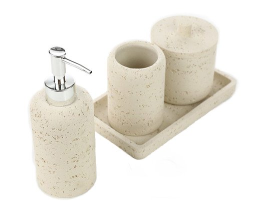 Jogo para Bancada Sand, beige | WestwingNow