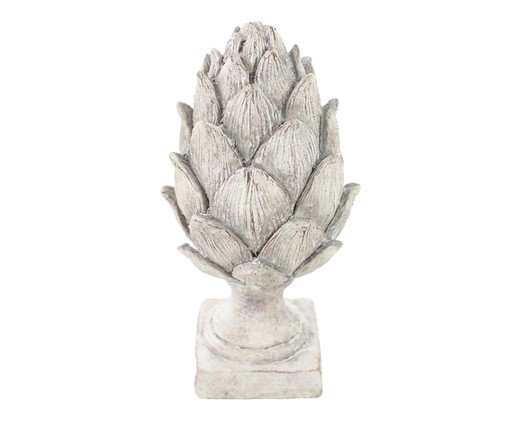 Adorno Decorativo Alcachofra Rustic Pequeno, Off White | WestwingNow