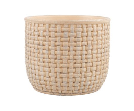 Cachepot Tramex Marrom Grande | Westwing