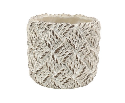 Cachepot Cordês Bege Pequeno, beige | WestwingNow