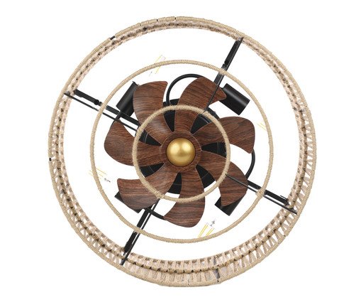 Ventilador de Teto Windy, Natural | WestwingNow