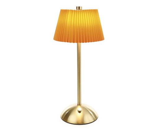 Luminária de Mesa Moho Dourado e Laranja, gold | WestwingNow
