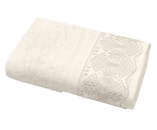 Toalha de Rosto Cristal Roma Marfim, beige | WestwingNow