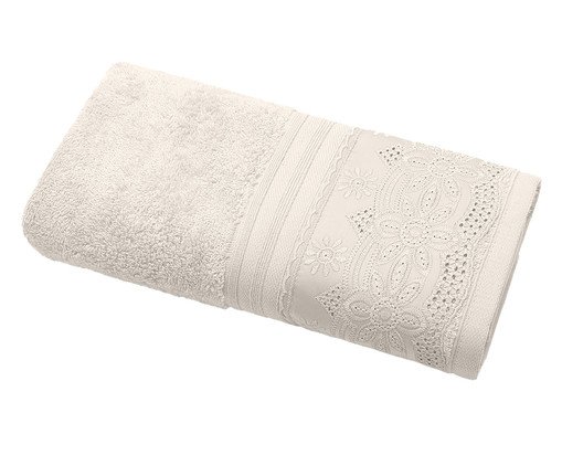 Toalha de Rosto Cristal Luisa Pérola, beige | WestwingNow