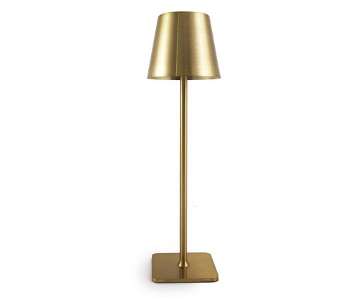 Luminária de Mesa Vupix Dourada, multicolor | WestwingNow