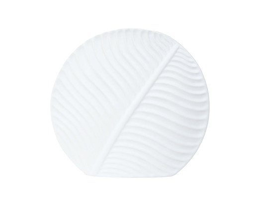 Vaso Folha Branco Pequeno, multicolor | WestwingNow