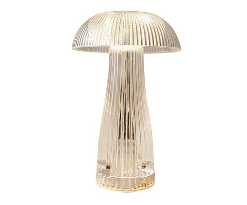 Luminária de Mesa Clear Transparente, multicolor | WestwingNow