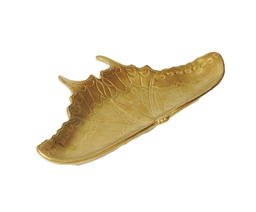 Centro de Mesa Borboleta Dourado, multicolor | WestwingNow