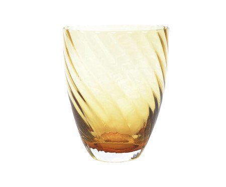 Copo Listras Âmbar - 450ml | Westwing