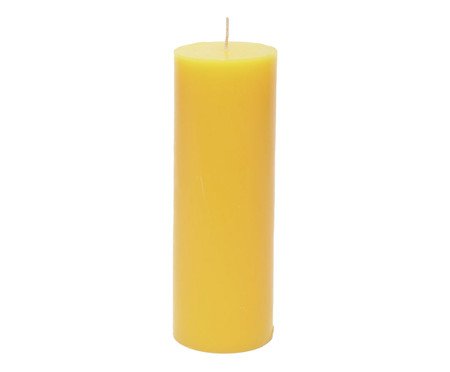 Vela Pilar Amarelo | Westwing