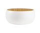 Saladeira em Bambu Hailey Branco, multicolor | WestwingNow