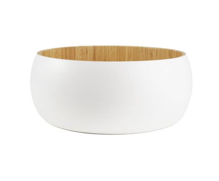 Saladeira em Bambu Hailey Branco | Westwing