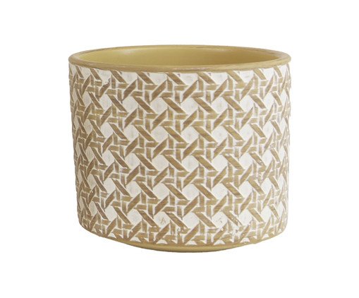 Vaso Quadri Marrom e Branco, multicolor | WestwingNow