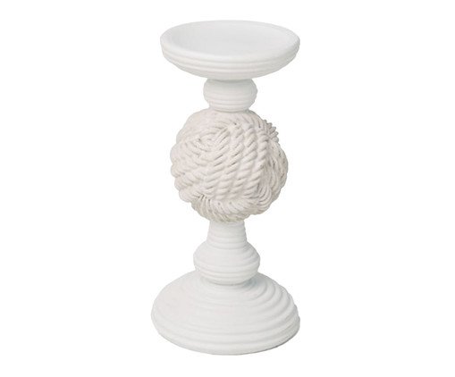 Castiçal Balle Off-White Pequeno, multicolor | WestwingNow