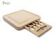 Jogo de Tábua para Servir em Bambu com Talheres Natural, multicolor | WestwingNow