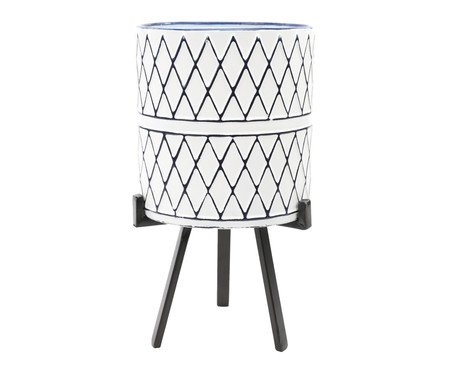 Cachepot High Branco Pequeno | Westwing