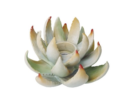 Castiçal Suculenta Verde, multicolor | WestwingNow
