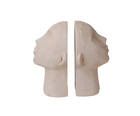 Aparador para Livros Faces Off-White | Westwing
