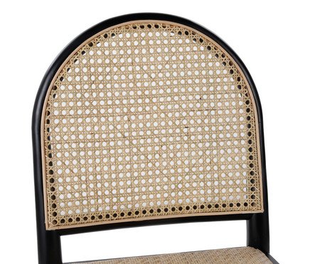 Cadeira Canna  Preta | Westwing