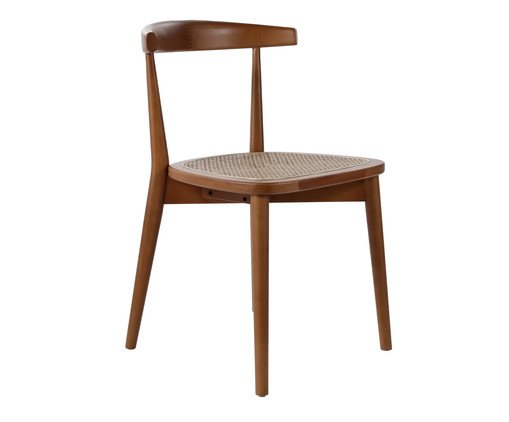 Cadeira Bent Walnut, multicolor | WestwingNow