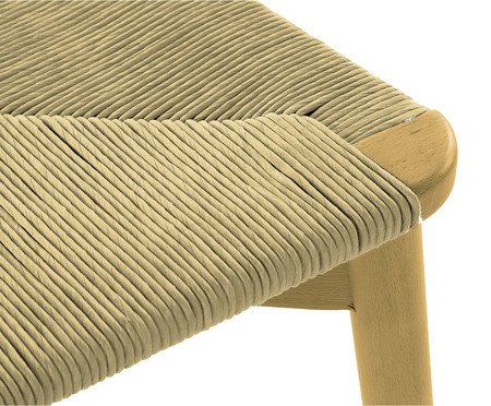 Cadeira Bent Natural com Trançado | Westwing