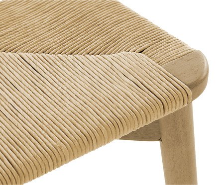 Cadeira Bent Natural com Trançado | Westwing