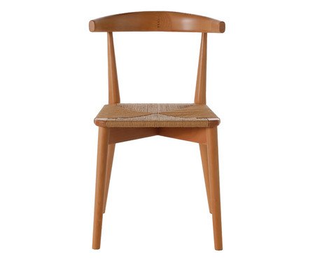 Cadeira Bent Natural com Trançado | Westwing