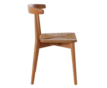Cadeira Bent Natural com Trançado | Westwing