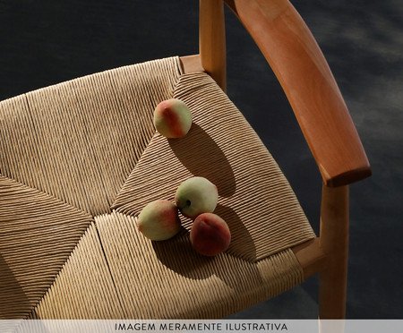 Cadeira Bent Natural com Trançado | Westwing