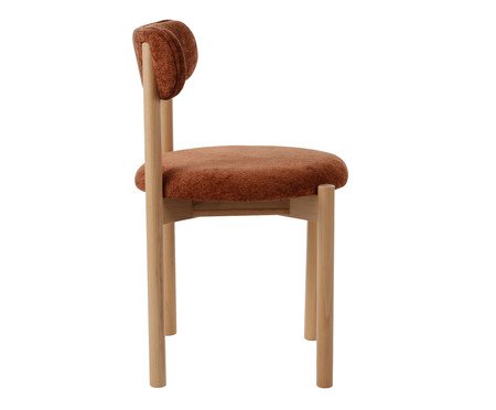 Cadeira Atria Natural e Terracota | Westwing