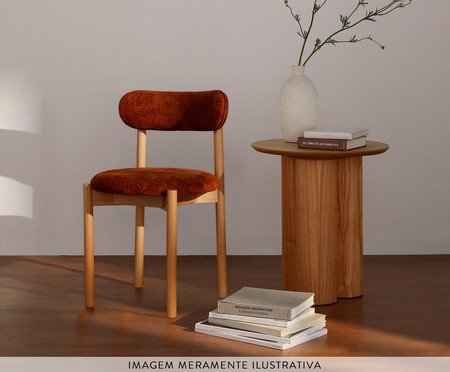 Cadeira Atria Natural e Terracota | Westwing