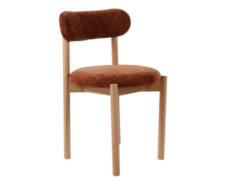 Cadeira Atria Natural e Terracota | Westwing