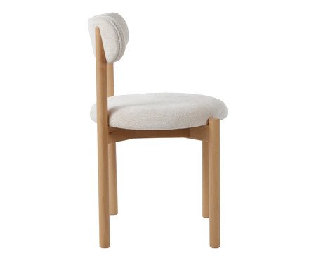 Cadeira Atria Natural e Off White | Westwing