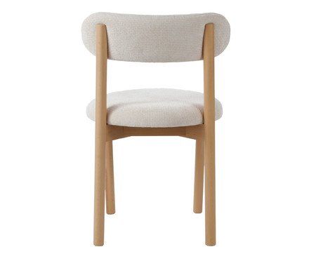 Cadeira Atria Natural e Off White | Westwing