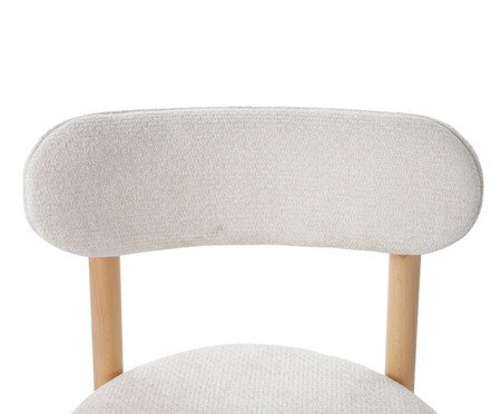 Cadeira Atria Natural e Off White | Westwing