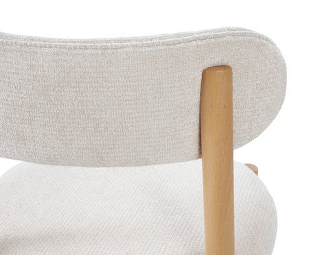 Cadeira Atria Natural e Off White | Westwing