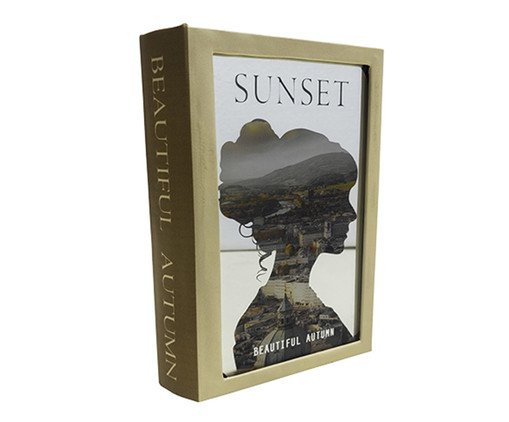 Caixa Livro Wissen Sunset, transparent | WestwingNow