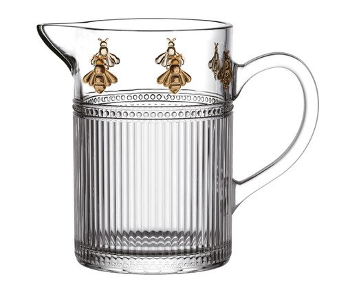 Leiteira Pequenos Voadores Pintado Mão Âmbar, transparent | WestwingNow