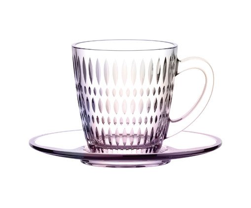 Jogo de Para Café Palatino Furta-Cor, transparent | WestwingNow