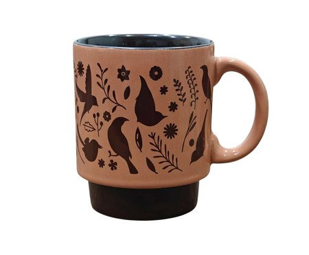 Caneca Empilhável Murale Terracota | Westwing