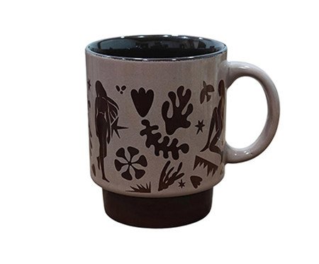 Caneca Empilhável Murale Marrom | Westwing