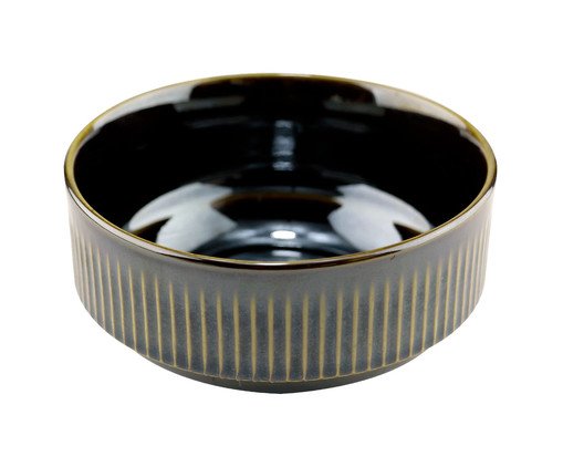 Bowl Striatto Fine Verde Escuro, green | WestwingNow