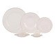 Aparelho de Jantar em Porcelana Lavish China Filado Dourado Branco, white | WestwingNow