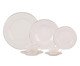 Aparelho de Jantar em Porcelana Lavish China Filado Dourado Branco, white | WestwingNow
