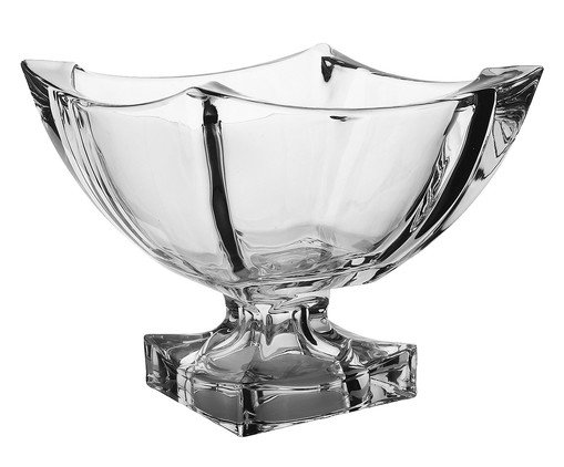 Centro de Mesa Noble em Cristal Com Pé, transparent | WestwingNow