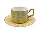 Jogo de Para Café Olimpo China Amarelo, yellow | WestwingNow