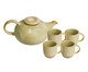 Jogo Para Chá Serenatta Xícaras e Bule Bege, beige | WestwingNow